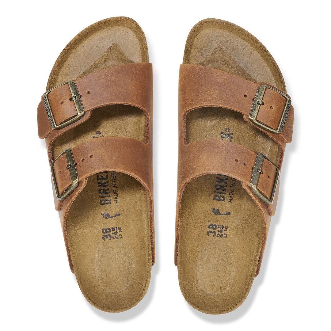 Birkenstock Men's Arizona Oiled Leather Sandals
